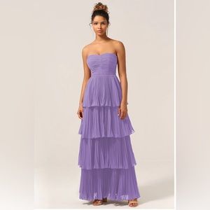 Brand new strapless prom dress